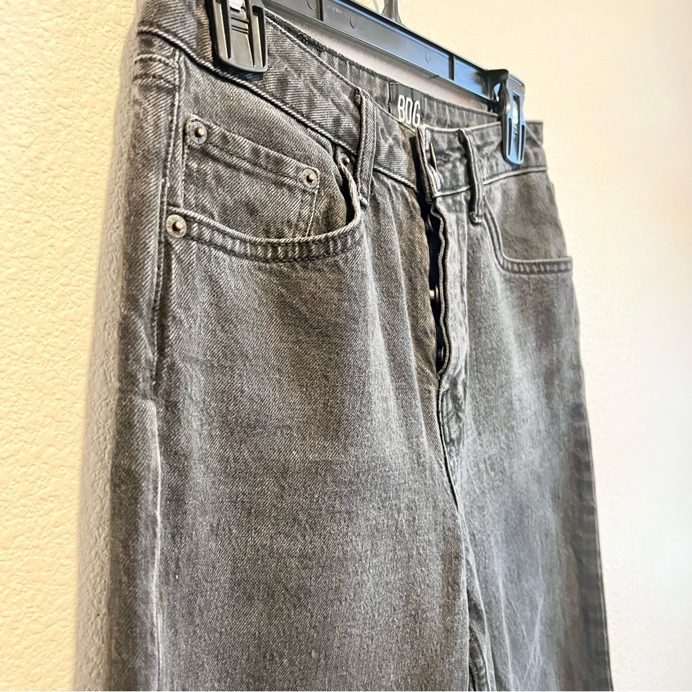 BDG Urban Outfitters Dillon Jeans Slim Fit Raw Hem Ankle Black Womens Sz 28 Boho - Picture 4 of 11